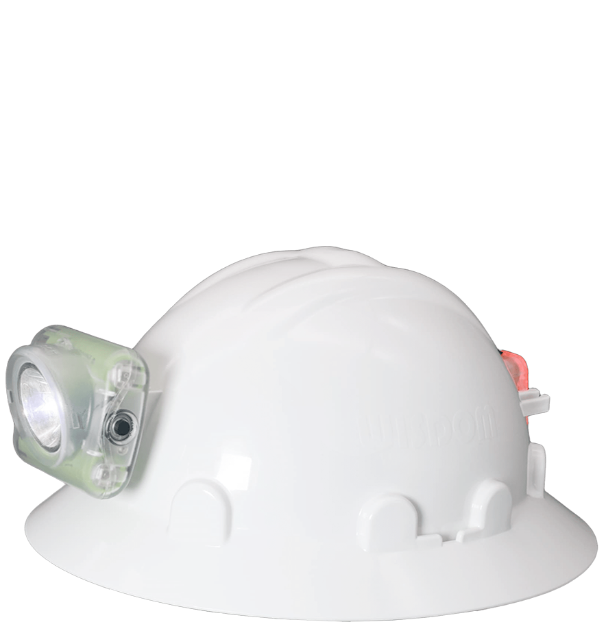Casco de seguridad Wisdom Helipad Minero Mineria Mining